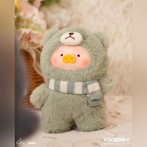 LULU The Piggy Joyful Times Series Plush Pendant  "Relax Teddy"
